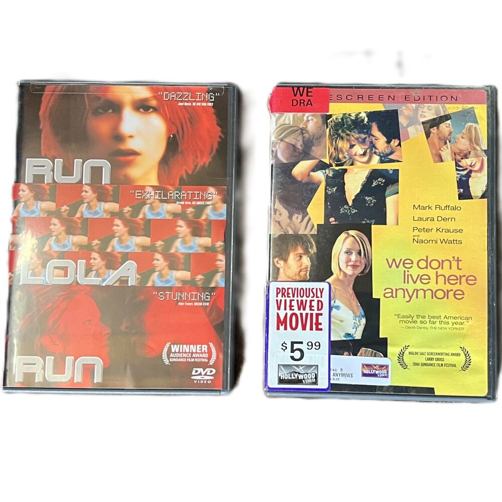 2-DVD Bundle: Run Lola Run (Sundance Winner) & We Don't Live Here Anymore